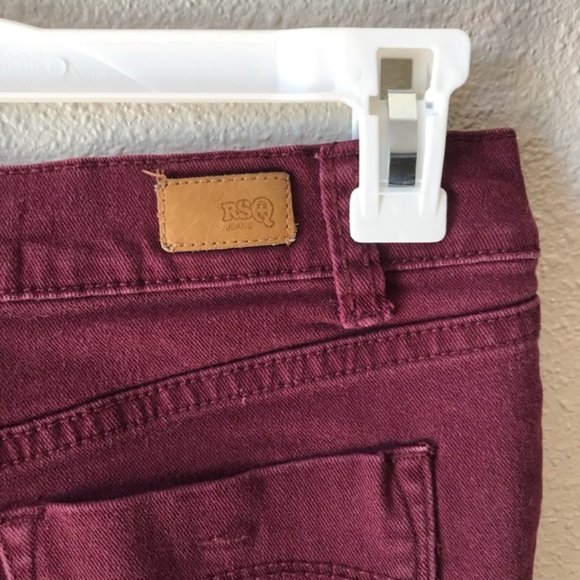 RSQ Malibu burgundy shorts - Picture 3 of 6